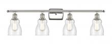 Innovations Lighting 516-4W-PN-G394 - Ellery - 4 Light - 35 inch - Polished Nickel - Bath Vanity Light