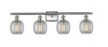 Innovations Lighting 516-4W-SN-G104 - Belfast - 4 Light - 36 inch - Brushed Satin Nickel - Bath Vanity Light