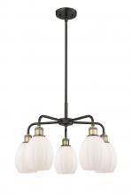 Innovations Lighting 516-5CR-BAB-G81 - Eaton - 5 Light - 24 inch - Black Antique Brass - Chandelier