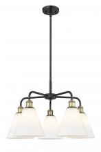 Innovations Lighting 516-5CR-BAB-GBC-81 - Berkshire - 5 Light - 26 inch - Black Antique Brass - Chandelier