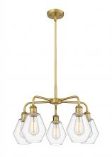 Innovations Lighting 516-5CR-BB-G652-6 - Cindyrella - 5 Light - 24 inch - Brushed Brass - Chandelier