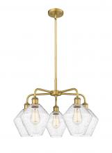 Innovations Lighting 516-5CR-BB-G654-8 - Cindyrella - 5 Light - 26 inch - Brushed Brass - Chandelier