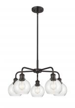 Innovations Lighting 516-5CR-OB-G124-6 - Athens - 5 Light - 24 inch - Oil Rubbed Bronze - Chandelier