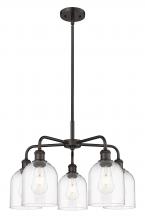 Innovations Lighting 516-5CR-OB-G558-6CL - Bella - 5 Light - 24 inch - Oil Rubbed Bronze - Chandelier