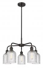 Innovations Lighting 516-5CR-OB-G559-5CL - Bridal Veil - 5 Light - 23 inch - Oil Rubbed Bronze - Chandelier