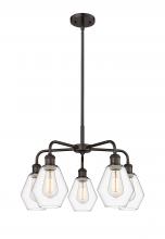 Innovations Lighting 516-5CR-OB-G652-6 - Cindyrella - 5 Light - 24 inch - Oil Rubbed Bronze - Chandelier