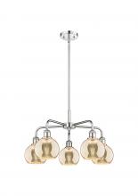 Innovations Lighting 516-5CR-PC-G128-6 - Athens - 5 Light - 24 inch - Polished Chrome - Chandelier