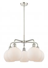 Innovations Lighting 516-5CR-PN-G121-8 - Athens - 5 Light - 26 inch - Polished Nickel - Chandelier