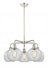 Innovations Lighting 516-5CR-PN-G122-8 - Athens - 5 Light - 26 inch - Polished Nickel - Chandelier