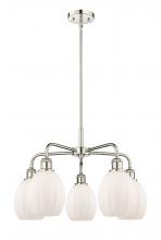 Innovations Lighting 516-5CR-PN-G81 - Eaton - 5 Light - 24 inch - Polished Nickel - Chandelier