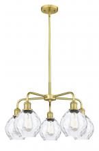 Innovations Lighting 516-5CR-SG-G362 - Waverly - 5 Light - 24 inch - Satin Gold - Chandelier