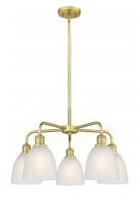 Innovations Lighting 516-5CR-SG-G381 - Castile - 5 Light - 24 inch - Satin Gold - Chandelier