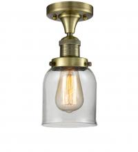 Innovations Lighting 517-1CH-AB-G52 - Bell - 1 Light - 5 inch - Antique Brass - Semi-Flush Mount