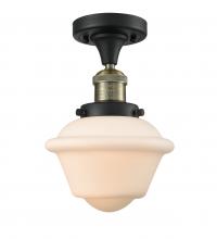 Innovations Lighting 517-1CH-BAB-G531 - Oxford - 1 Light - 8 inch - Black Antique Brass - Semi-Flush Mount