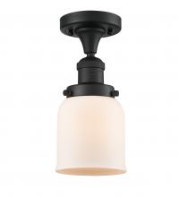 Innovations Lighting 517-1CH-BK-G51 - Bell - 1 Light - 5 inch - Matte Black - Semi-Flush Mount
