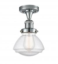 Innovations Lighting 517-1CH-PC-G324 - Olean - 1 Light - 7 inch - Polished Chrome - Semi-Flush Mount