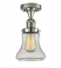 Innovations Lighting 517-1CH-PN-G194 - Bellmont - 1 Light - 6 inch - Polished Nickel - Semi-Flush Mount