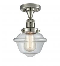 Innovations Lighting 517-1CH-PN-G532 - Oxford - 1 Light - 8 inch - Polished Nickel - Semi-Flush Mount