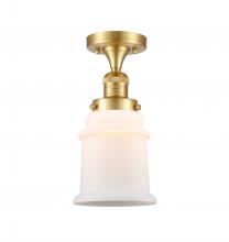 Innovations Lighting 517-1CH-SG-G181 - Canton - 1 Light - 6 inch - Satin Gold - Semi-Flush Mount