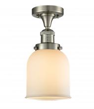 Innovations Lighting 517-1CH-SN-G51 - Bell - 1 Light - 5 inch - Brushed Satin Nickel - Semi-Flush Mount