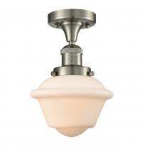 Innovations Lighting 517-1CH-SN-G531 - Oxford - 1 Light - 8 inch - Brushed Satin Nickel - Semi-Flush Mount