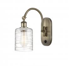 Innovations Lighting 518-1W-AB-G1113-LED - Cobbleskill - 1 Light - 5 inch - Antique Brass - Sconce