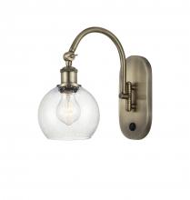 Innovations Lighting 518-1W-AB-G124-6 - Athens - 1 Light - 6 inch - Antique Brass - Adjustable Swing Arm