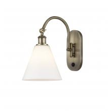 Innovations Lighting 518-1W-AB-GBC-81 - Berkshire - 1 Light - 8 inch - Antique Brass - Sconce