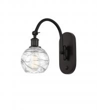 Innovations Lighting 518-1W-OB-G1213-6 - Athens Deco Swirl - 1 Light - 6 inch - Oil Rubbed Bronze - Sconce