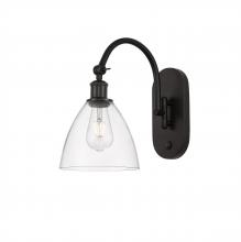 Innovations Lighting 518-1W-OB-GBD-752 - Bristol - 1 Light - 8 inch - Oil Rubbed Bronze - Sconce