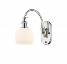 Innovations Lighting 518-1W-PN-G121-6 - Athens - 1 Light - 6 inch - Polished Nickel - Sconce