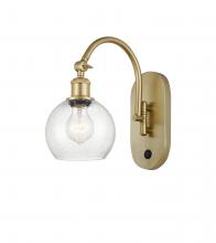 Innovations Lighting 518-1W-SG-G124-6 - Athens - 1 Light - 6 inch - Satin Gold - Sconce