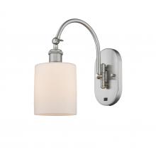 Innovations Lighting 518-1W-SN-G111 - Cobbleskill - 1 Light - 5 inch - Brushed Satin Nickel - Sconce