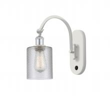 Innovations Lighting 518-1W-WPC-G112 - Cobbleskill - 1 Light - 5 inch - White Polished Chrome - Adjustable Swing Arm