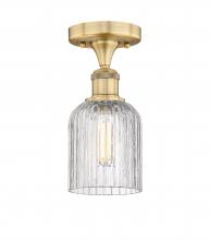 Innovations Lighting 616-1F-BB-G559-5CL - Bridal Veil - 1 Light - 5 inch - Brushed Brass - Semi-Flush Mount