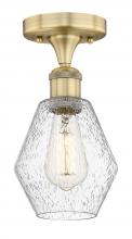 Innovations Lighting 616-1F-BB-G654-6 - Cindyrella - 1 Light - 6 inch - Brushed Brass - Semi-Flush Mount