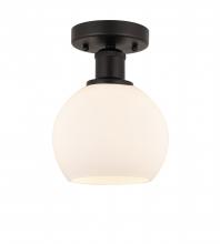 Innovations Lighting 616-1F-OB-G121-6 - Athens - 1 Light - 6 inch - Oil Rubbed Bronze - Semi-Flush Mount