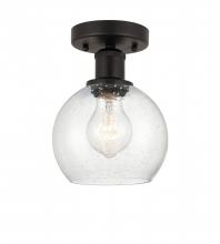 Innovations Lighting 616-1F-OB-G124-6 - Athens - 1 Light - 6 inch - Oil Rubbed Bronze - Semi-Flush Mount