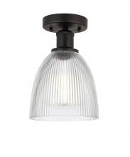 Innovations Lighting 616-1F-OB-G382 - Castile - 1 Light - 6 inch - Oil Rubbed Bronze - Semi-Flush Mount