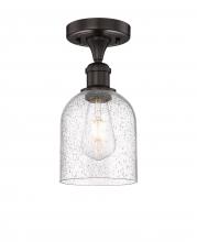 Innovations Lighting 616-1F-OB-G558-6SDY - Bella - 1 Light - 6 inch - Oil Rubbed Bronze - Semi-Flush Mount