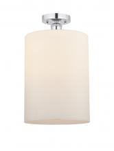 Innovations Lighting 616-1F-PC-G111-L - Cobbleskill - 1 Light - 9 inch - Polished Chrome - Semi-Flush Mount