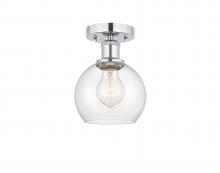 Innovations Lighting 616-1F-PC-G122-6 - Athens - 1 Light - 6 inch - Polished Chrome - Semi-Flush Mount