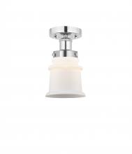 Innovations Lighting 616-1F-PC-G181S - Canton - 1 Light - 5 inch - Polished Chrome - Semi-Flush Mount