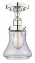 Innovations Lighting 616-1F-PN-G194 - Bellmont - 1 Light - 6 inch - Polished Nickel - Semi-Flush Mount