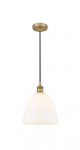 Innovations Lighting 616-1P-BB-GBD-91 - Bristol - 1 Light - 9 inch - Brushed Brass - Cord hung - Mini Pendant