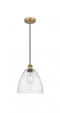 Innovations Lighting 616-1P-BB-GBD-94 - Bristol - 1 Light - 9 inch - Brushed Brass - Cord hung - Mini Pendant