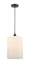 Innovations Lighting 616-1P-BK-G111-L - Cobbleskill - 1 Light - 9 inch - Matte Black - Cord hung - Mini Pendant