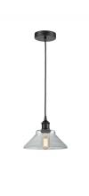 Innovations Lighting 616-1P-BK-G132 - Orwell - 1 Light - 8 inch - Matte Black - Cord hung - Mini Pendant