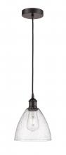 Innovations Lighting 616-1P-OB-GBD-754 - Bristol - 1 Light - 8 inch - Oil Rubbed Bronze - Cord hung - Mini Pendant