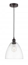 Innovations Lighting 616-1P-OB-GBD-92 - Bristol - 1 Light - 9 inch - Oil Rubbed Bronze - Cord hung - Mini Pendant